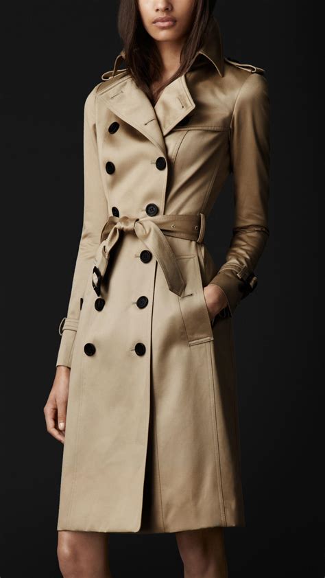 burberry prorsum cotton sateen trench coat|Burberry trench coat reviews.